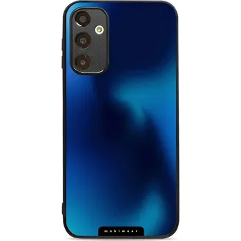 Pouzdro na mobilní telefon Lesklý kryt Mobiwear Glossy - Samsung Galaxy A25 5G - G068G Modrý odstín (Prémiové lesklé pouzdro, obal, kryt Mobiwear Glossy na mobil Samsung Galaxy A25 5G - G068G Modrý odstín, materiál Plast + TPU silikon - krytí po všech stranách, neošoupatelný potisk