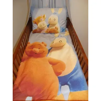 Povlečení Povlečení do postýlky Nouky a přátelé 90x130