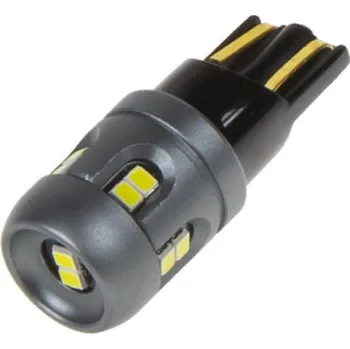 Autožárovka LED T10 bílá, 12/24V, 12LED/2016SMD