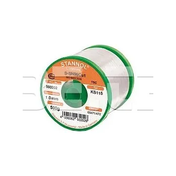 Páječka Trubičková pájka Sn99Cu1 Flowtin, KS115 (Ø1,0mm, 500g) - 104000369