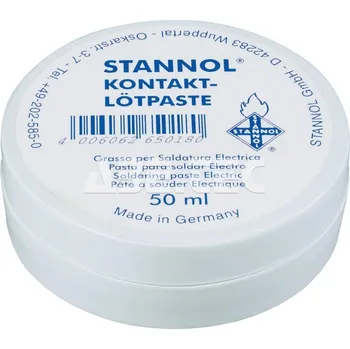 Páječka STANNOL – Kontaktní pájecí gel, 50g - 104000306
