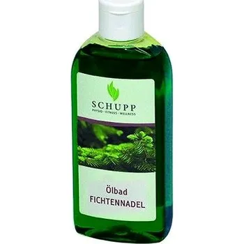 Masážní přípravek Schupp Koupelový olej - smrkové jehličí 200 ml