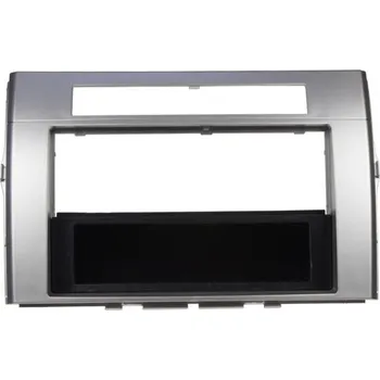 Autorádio ISO redukce pro Toyota Corolla Verso 2004-09 stříbrný