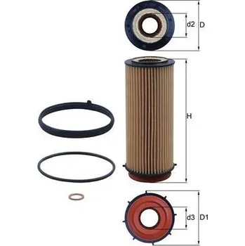 Olejový filtr Olejový filtr MAHLE OX 560D