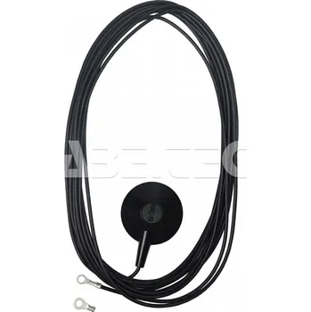 ESD Zemnicí kabel, 10mm/očko, 4,6m, 1MΩ rezistor, 3040 - 101006043