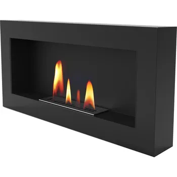 Biokrb UNIFLAM biokrb 90x40cm černá mat s dvojitou bio vložkou