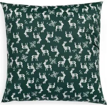 Polštář Voňavý polštář směs bylin, vzor sobi na zelené