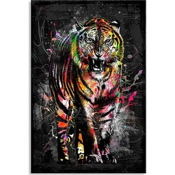 Diamantové malování Čína Diamantové malování - motivy zvířat- hranaté diamanty II Rozměry: 20x30 cm, Barva: G