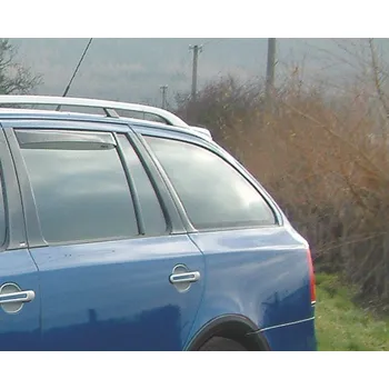 Plexi ofuk oken Větrné clony (ofuky), zadní - Škoda Octavia II. Combi (Deflektory pro Škoda Octavia II. Combi/RS Combi 2005-2012)