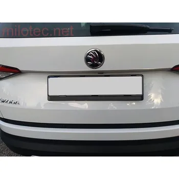 Tuning Lišta nad zadní SPZ, Alu Brush - Škoda Superb III. Combi (Škoda Superb III. Combi od r.v. 2015)