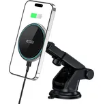 Držák do auta / MagSafe nabíječka TECH-PROTECT - s přísavkou - magnetický - černý