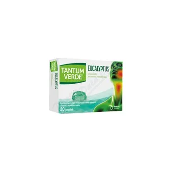 Lék na bolest v krku Tantum Verde Eucalyptus 3mg pas.20