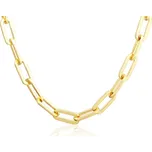 JVD Masivní pozlacený náhrdelník SVLN0583SJ4GO45 + 2 měsíce na vrácení zboží