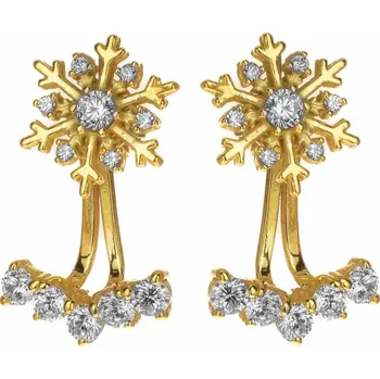 Náušnice Argento 66841 zlatá