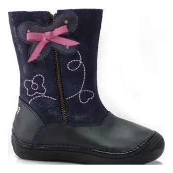 Dívčí kozačky KOZAČKY PONTE20 DA03-1-807 ROYAL BLUE (29) - 2020318070296