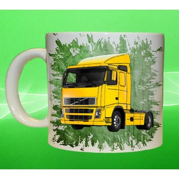 hrnek s náklaďákem VOLVO VIII