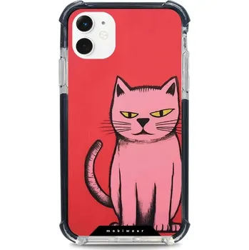 Pouzdro na mobilní telefon Odolný obal Mobiwear MagSafe Elite Bumper - Apple iPhone 11 - D026D Kocourek (Odolný kryt, pouzdro, obal Mobiwear Elite Bumper na mobil Apple iPhone 11 - D026D Kocourek, materiál Plast + TPU silikon + kov - zesílená ochrana telefonu, podpora MagSafe, kryt