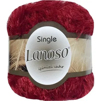 Příze Příze Single 957 vínová Lanoso