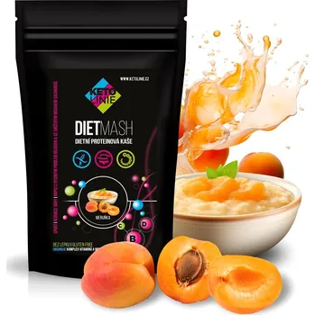 Keto dieta Ketolinie Proteinová kaše s příchutí meruňka 300g 10 porcí