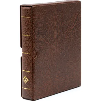 Obal pro sběratelský předmět Leuchtturm OPTIMA F album s kazetou Barva: Hnědá