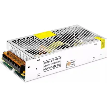 Napájecí zdroj pro osvětlení Napájecí zdroj, trafo 12V 10A 120W 12V/120W
