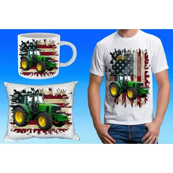 Pánské tričko John Deere 6930 dárkový set 122 (dárkový set s traktorem )