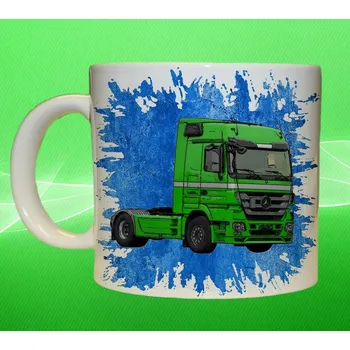 Mercedes Actros I hrneček 150ml (hrnek s náklaďákem)