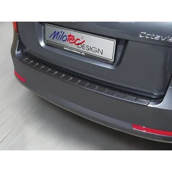 Tuning Práh pátých dveří s výstupky, černá metalíza - Škoda Octavia II. Facelift Limousine (Práh pátých dveří pro Škoda Octavia II. Facelift Limousine 2008-2012)