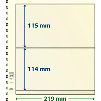 Obal pro sběratelský předmět Lindner 802208 - 2 kapsy (114 mm) Velikost balení: 1 ks