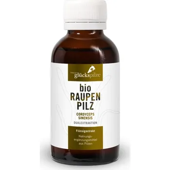 Přírodní produkt Tyroler Glückspilze Housenice čínská BIO Tekutý Duální Extrakt 100 ml