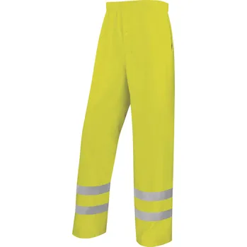 Pláštěnka DELTA PLUS 900PANHV HV KALHOTY DO DEŠTĚ, POLYESTER POVRSTVENÝ PU Barva: fluo žlutá, Velikost: 3XL