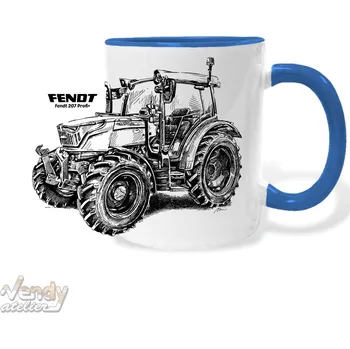 Hrnek - Fendt 207 Barva: Modrá