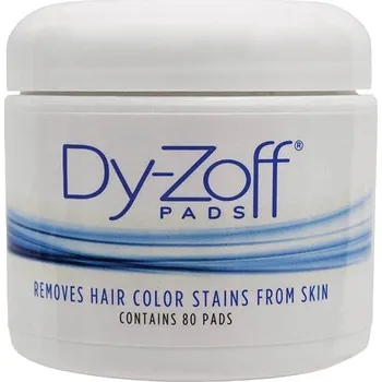 Odstraňovač barvy na vlasy Odstraňovač barvy z pokožky BARBICIDE Dy-Zoff Pads - 80 ks