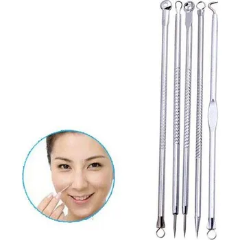 Kosmetické očko | sada nástrojů na černé tečky - 5 ks