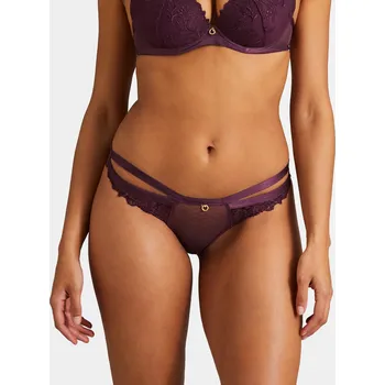 Souprava dámského spodního prádla Kalhotky AUBADE (MI20-04), Velikost XS, Barva fialová