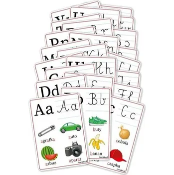 Matematika Plansze edukacyjne A5 - Alfabet 23 karty