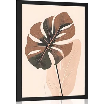 Plakát Dovido Plakát abstraktní botanické tvary monstera