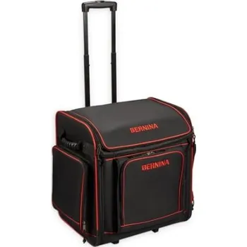 cestovní kufr na kolečkách pro overlocky Bernina