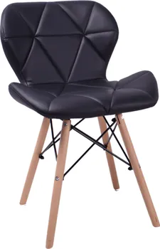 Jídelní židle Jídelní židle Eko skandinávský styl 4 ks černé