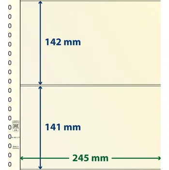 Obal pro sběratelský předmět Lindner 802217 - 2 kapsy (141 mm) Velikost balení: 1 ks