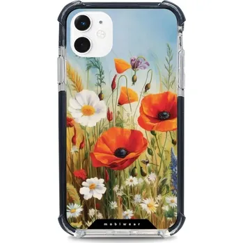Pouzdro na mobilní telefon Odolný obal Mobiwear MagSafe Elite Bumper - Apple iPhone 11 - D010D Letní louka (Odolný kryt, pouzdro, obal Mobiwear Elite Bumper na mobil Apple iPhone 11 - D010D Letní louka, materiál Plast + TPU silikon + kov - zesílená ochrana telefonu, podpora MagSafe