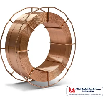 Příslušenství ke svářečce METALURGIA Hot Weld M - drát na ocel G3Si1 - 0,8 mm (15 kg) 42734229