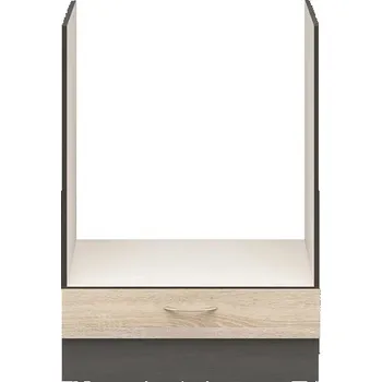 Kuchyňská linka JAMISON, skříňka na vestavnou troubu bez pracovní desky, dub sonoma + vyzvednutí ZDARMA