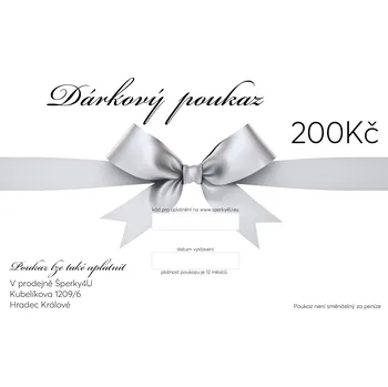 Šperky4U Tištěný dárkový poukaz - DP01-200