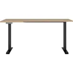 Elektricky polohovatelný psací stůl BELLARMINO 160x90 cm, levý, dub artisan + vyzvednutí ZDARMA