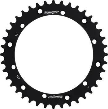 Řetězová sada pro motocykl SUPERSPROX Hliníková řetězová rozeta SUPERSPROX RAL-853:40-BLK černý 40 zubů, 520