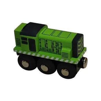 Vláček a vláčkodráha Mašinka zelená