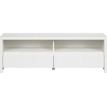 Televizní stolek LOBATES televizní stolek II., bílá/bílá matná, 5 let záruka + vyzvednutí ZDARMA