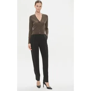 Dámský svetr Calvin Klein Kardigan K20K205778 Hnědá Slim Fit XL