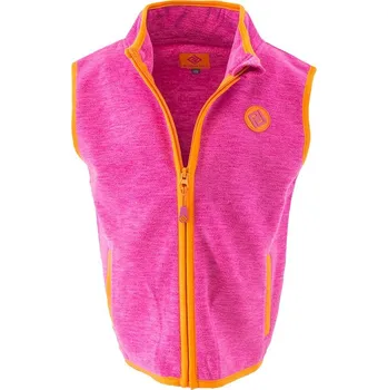Pidilidi dívčí vesta propínací fleezová, Pidilidi, PD1118-03, růžová Velikost: 158